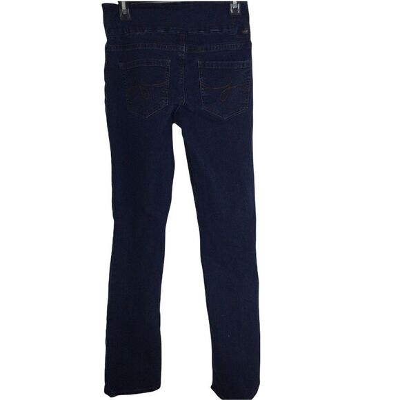 Jag Jeans High Rise Pull On Elastic Waist Boot Leg Blue Denim Jean Womens Size 4 - Picture 5 of 7